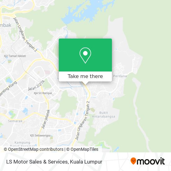 LS Motor Sales & Services map