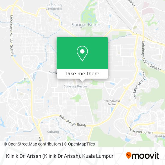 How To Get To Klinik Dr Arisah Klinik Dr Arisah In Petaling Jaya By Bus Or Mrt Lrt