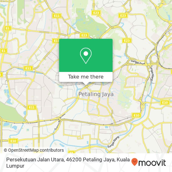 Persekutuan Jalan Utara, 46200 Petaling Jaya map