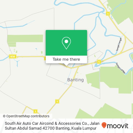 South Air Auto Car Aircond & Accessories Co., Jalan Sultan Abdul Samad 42700 Banting map