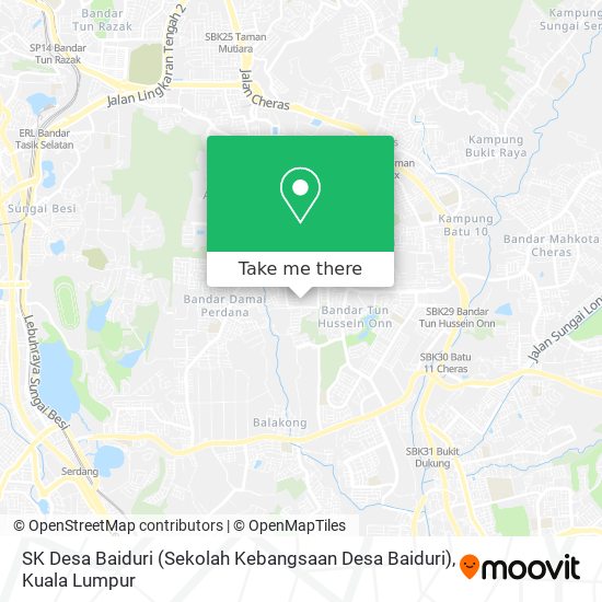 SK Desa Baiduri (Sekolah Kebangsaan Desa Baiduri) map