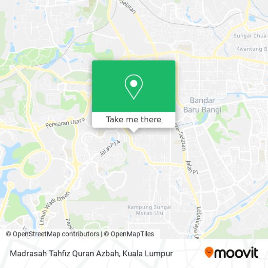 Peta Madrasah Tahfiz Quran Azbah