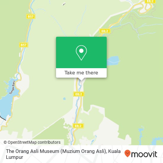 The Orang Asli Museum (Muzium Orang Asli) map