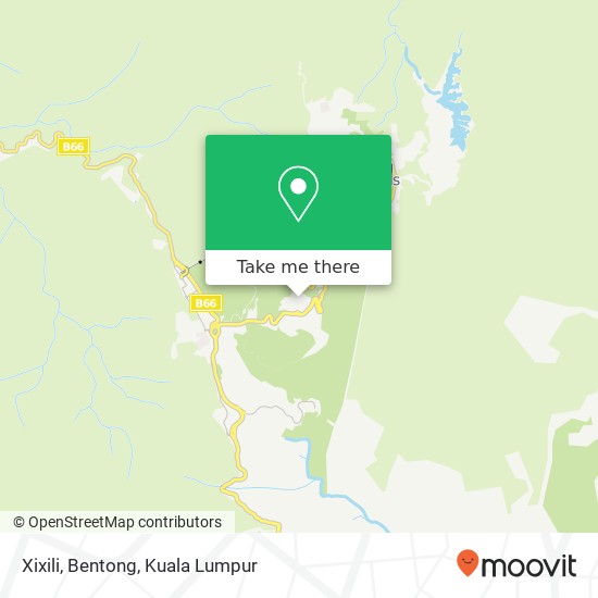 Peta Xixili, Bentong