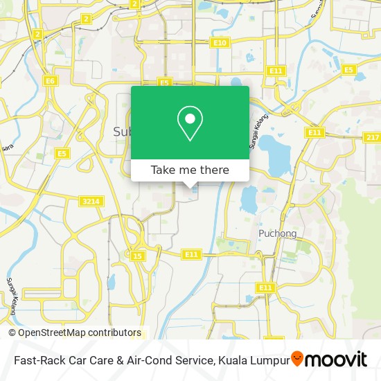 Fast-Rack Car Care & Air-Cond Service map