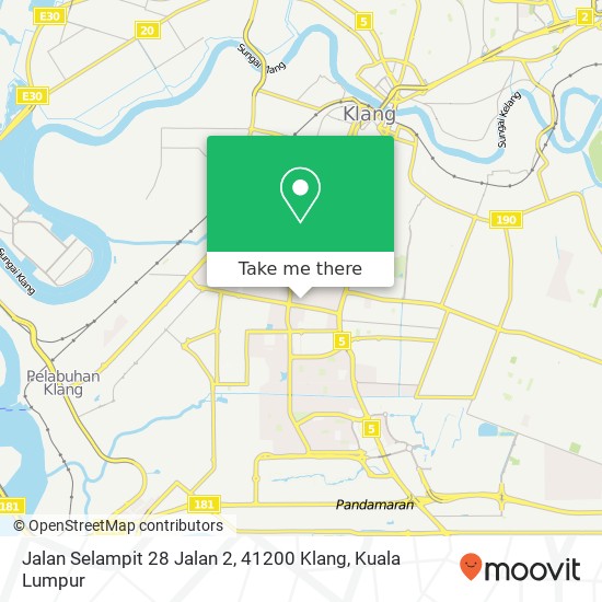 Jalan Selampit 28 Jalan 2, 41200 Klang map