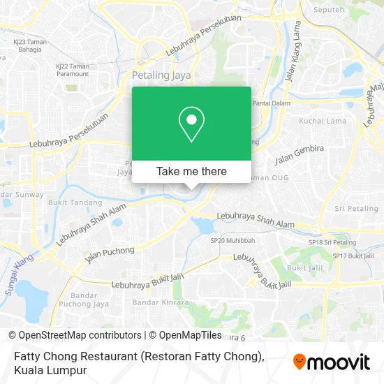 Fatty Chong Restaurant (Restoran Fatty Chong) map