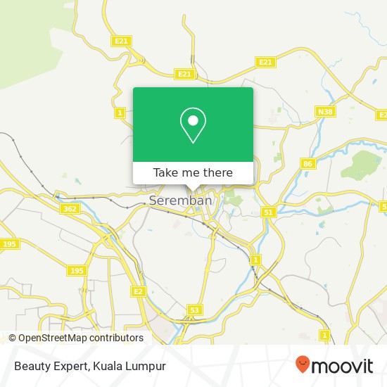 Beauty Expert map