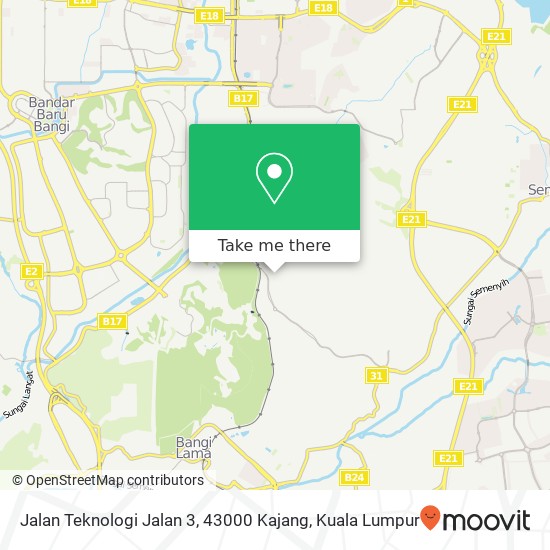 Jalan Teknologi Jalan 3, 43000 Kajang map