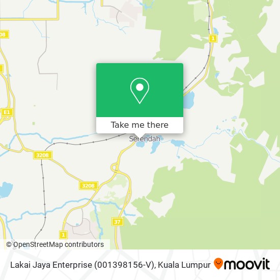 Peta Lakai Jaya Enterprise (001398156-V)