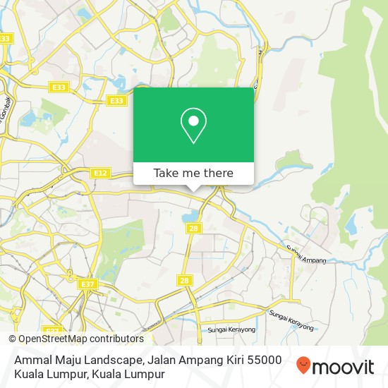 Ammal Maju Landscape, Jalan Ampang Kiri 55000 Kuala Lumpur map