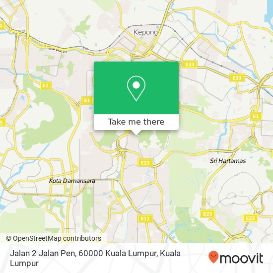 Jalan 2 Jalan Pen, 60000 Kuala Lumpur map