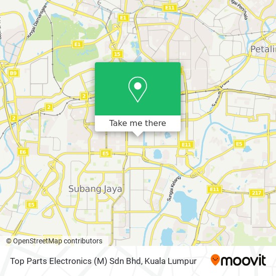 Peta Top Parts Electronics (M) Sdn Bhd