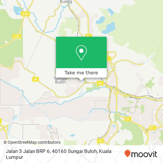 Jalan 3 Jalan BRP 6, 40160 Sungai Buloh map