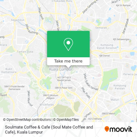 Soulmate Coffee & Cafe (Soul Mate Coffee and Cafe) map