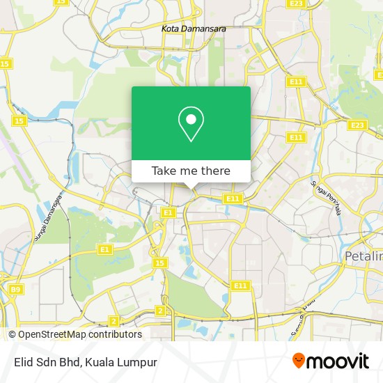 Elid Sdn Bhd map
