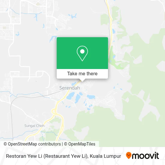 Restoran Yew Li (Restaurant Yew Li) map