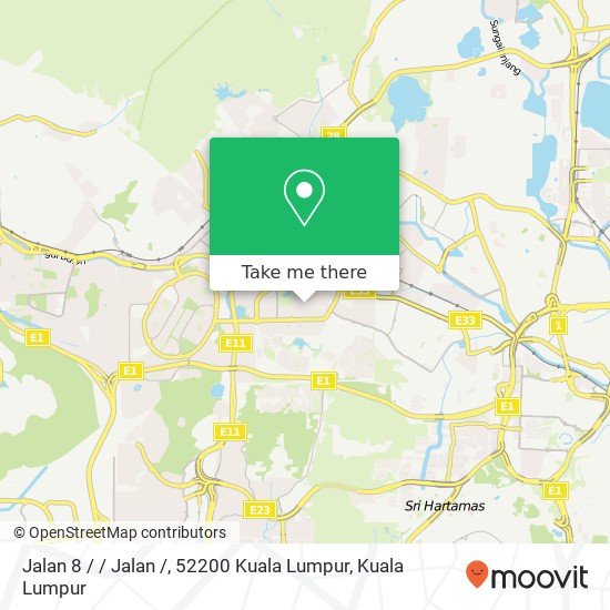 Jalan 8 / / Jalan /, 52200 Kuala Lumpur map