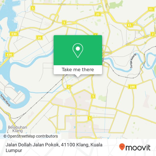 Jalan Dollah Jalan Pokok, 41100 Klang map