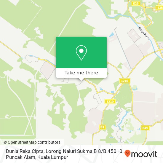 Dunia Reka Cipta, Lorong Naluri Sukma B 8 / B 45010 Puncak Alam map