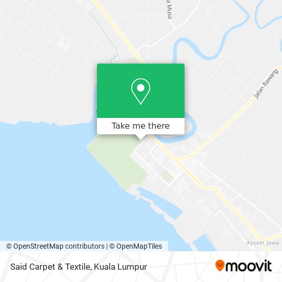 Said Carpet & Textile map