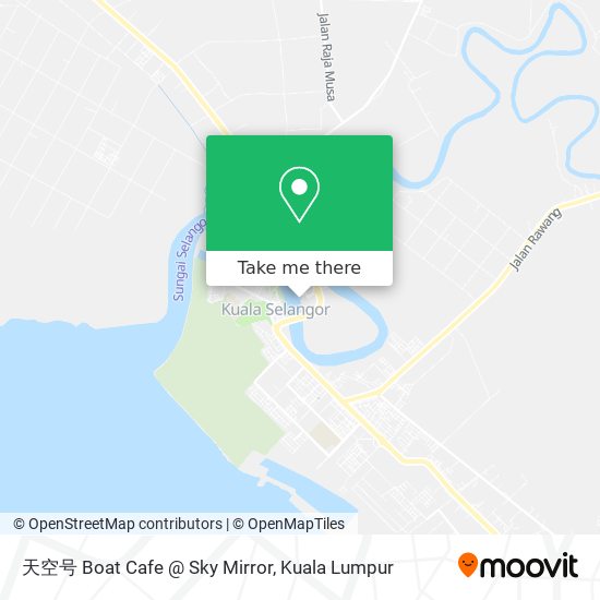 天空号 Boat Cafe @ Sky Mirror map