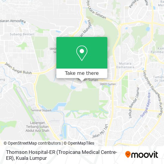 Peta Thomson Hospital-ER (Tropicana Medical Centre-ER)