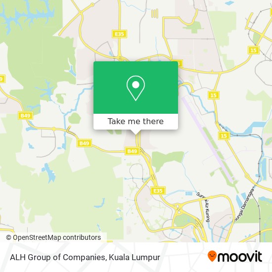ALH Group of Companies, Laluan Sikal GCE 40150 Shah Alam map