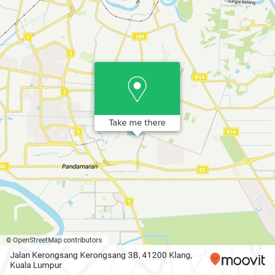 Jalan Kerongsang Kerongsang 3B, 41200 Klang map
