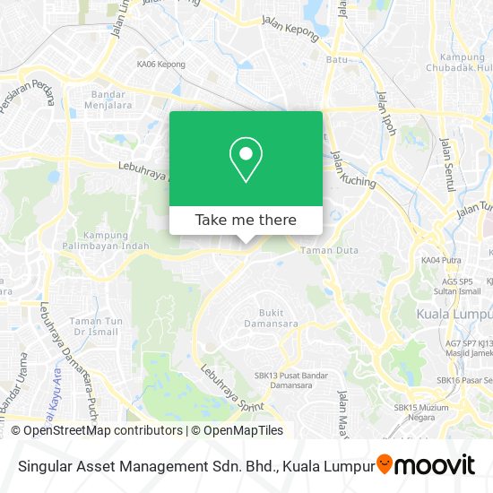 Singular Asset Management Sdn. Bhd. map