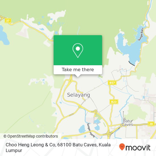 Peta Choo Heng Leong & Co, 68100 Batu Caves