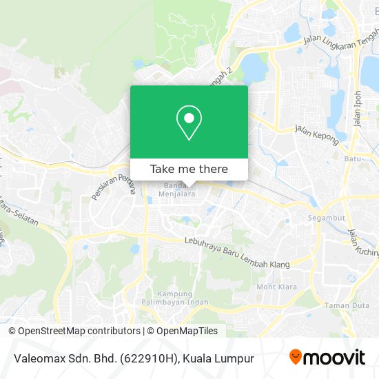 Valeomax Sdn. Bhd. (622910H) map