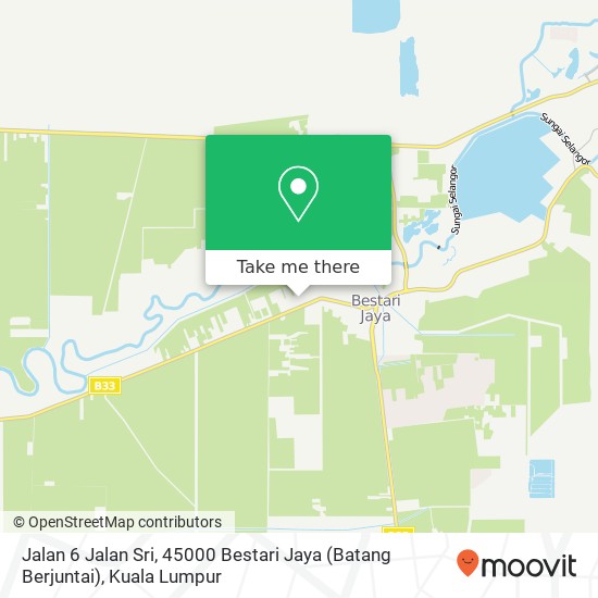 Jalan 6 Jalan Sri, 45000 Bestari Jaya (Batang Berjuntai) map