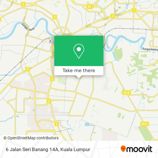 6 Jalan Seri Banang 14A map