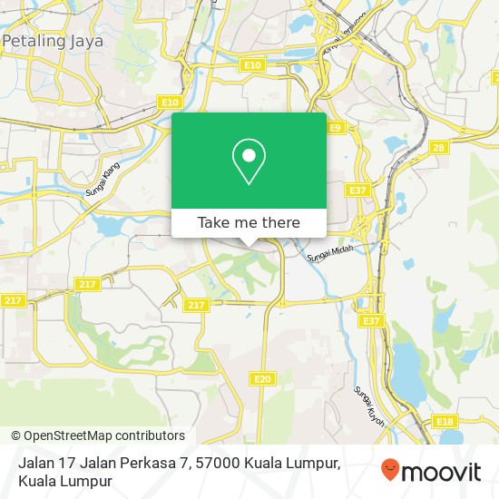 Jalan 17 Jalan Perkasa 7, 57000 Kuala Lumpur map