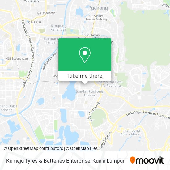 Kumaju Tyres & Batteries Enterprise map
