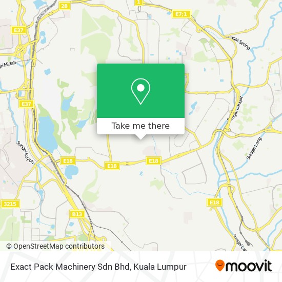 Peta Exact Pack Machinery Sdn Bhd