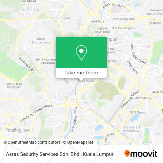 Asras Security Services Sdn. Bhd. map