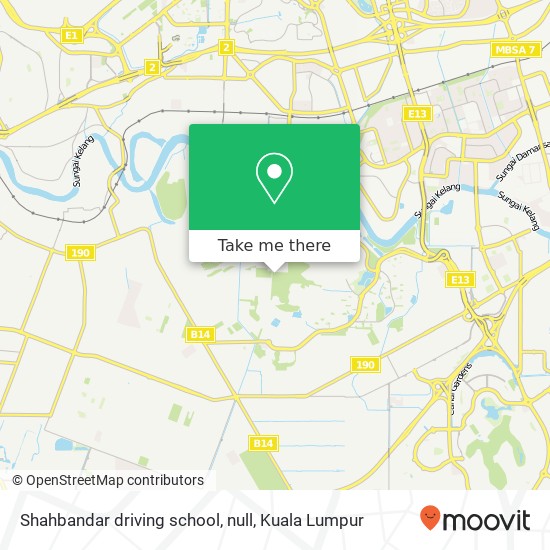 Shahbandar driving school, null map