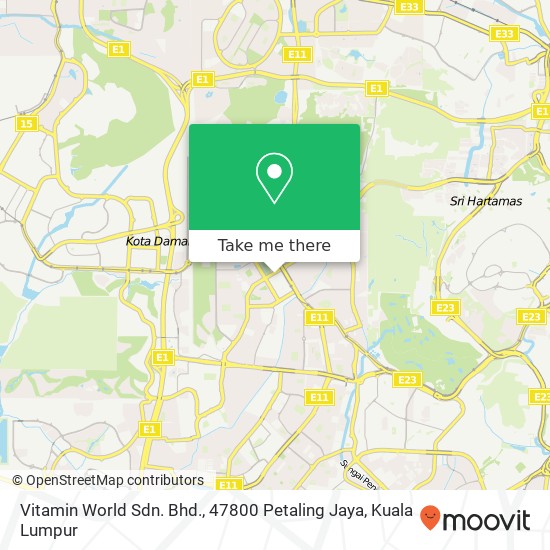 Peta Vitamin World Sdn. Bhd., 47800 Petaling Jaya