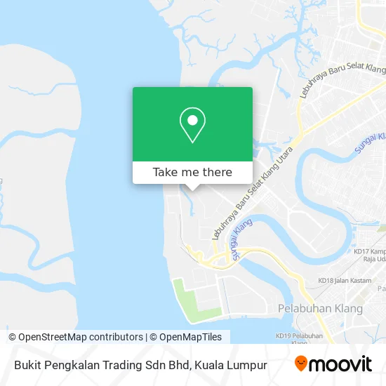Bukit Pengkalan Trading Sdn Bhd map