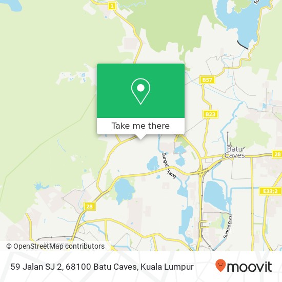 59 Jalan SJ 2, 68100 Batu Caves map