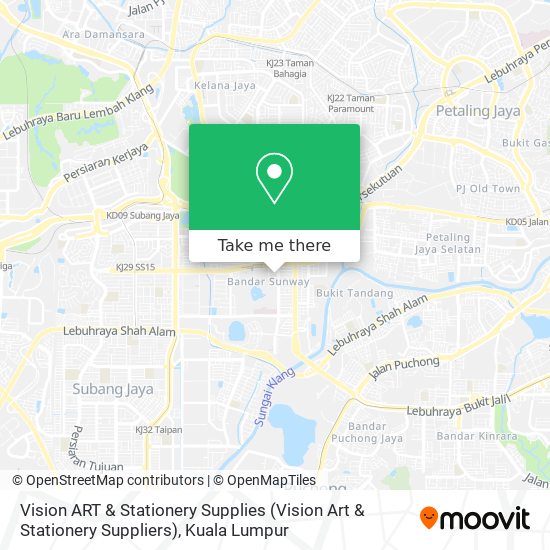Vision ART & Stationery Supplies (Vision Art & Stationery Suppliers) map