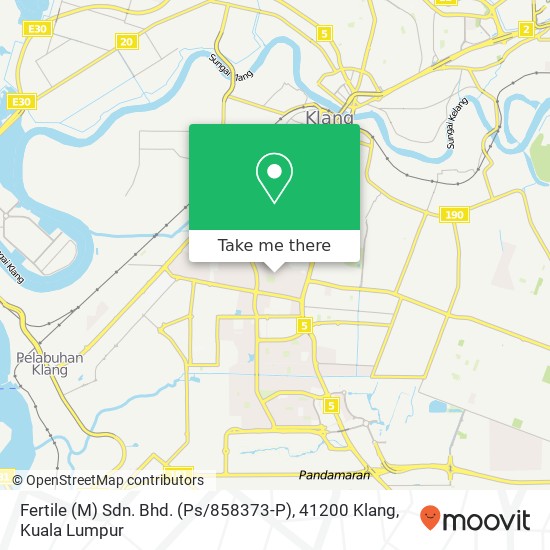 Fertile (M) Sdn. Bhd. (Ps / 858373-P), 41200 Klang map