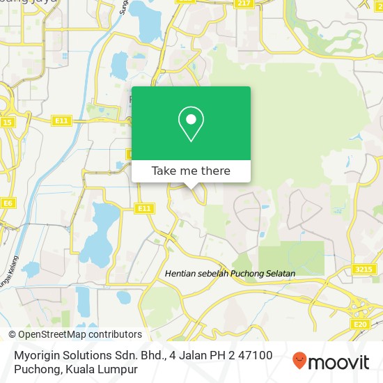 Myorigin Solutions Sdn. Bhd., 4 Jalan PH 2 47100 Puchong map