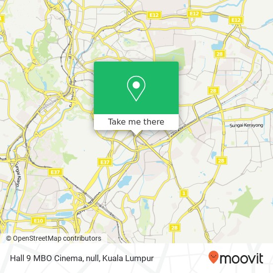Hall 9 MBO Cinema, null map