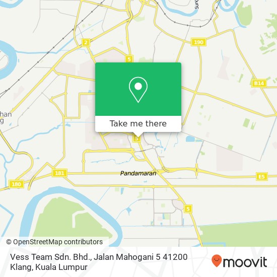 Peta Vess Team Sdn. Bhd., Jalan Mahogani 5 41200 Klang