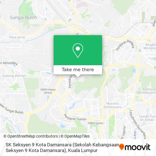 SK Seksyen 9 Kota Damansara (Sekolah Kebangsaan Seksyen 9 Kota Damansara) map