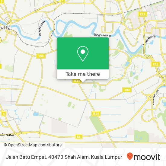 Jalan Batu Empat, 40470 Shah Alam map
