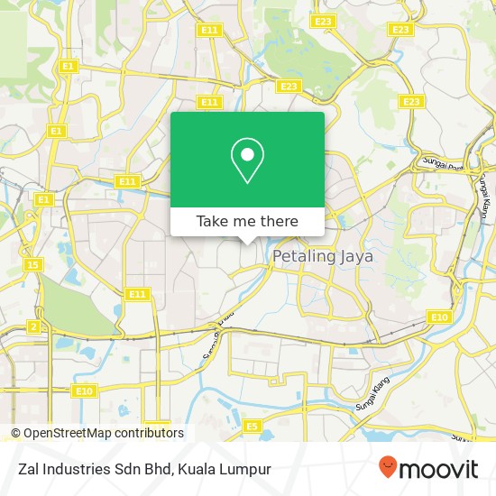 Zal Industries Sdn Bhd map